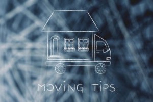 Moving Tips: house traveling on moving company truck
