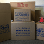 Multiple sized boxes, tape, bubble wrap and other must have packing supplies