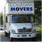 Collegian Movers is Open For Business, Image of Collegian Movers Moving Truck