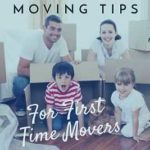 Tips For First Time Movers