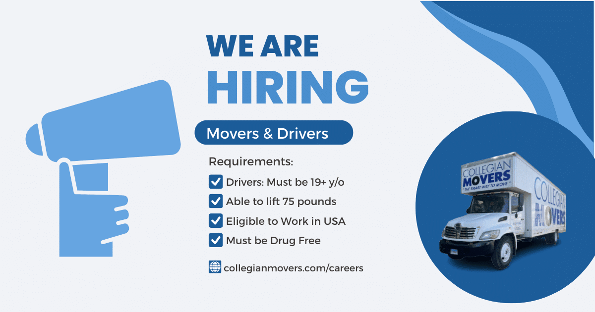 Moving Company Jobs Near Me at Collegian Movers Moving Company Jobs Near Me at Collegian Movers