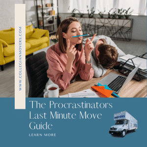 Last Minute Move Guide for Procrastinators Who Need to Move On Short Notice