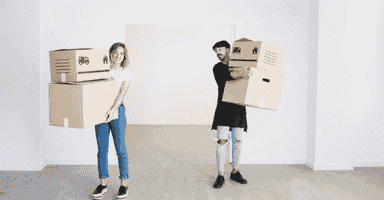 On moving day, fuel up with a healthy breakfast, keep an essentials box handy, label your boxes clearly, and supervise movers to ensure everything goes smoothly.