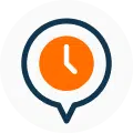 service logo orange