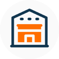 service logo orange