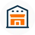 service logo orange