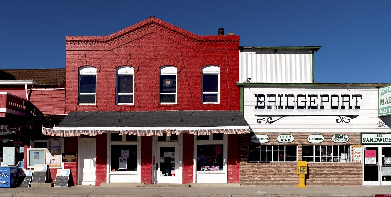 A view of a local shop in Bridgeport