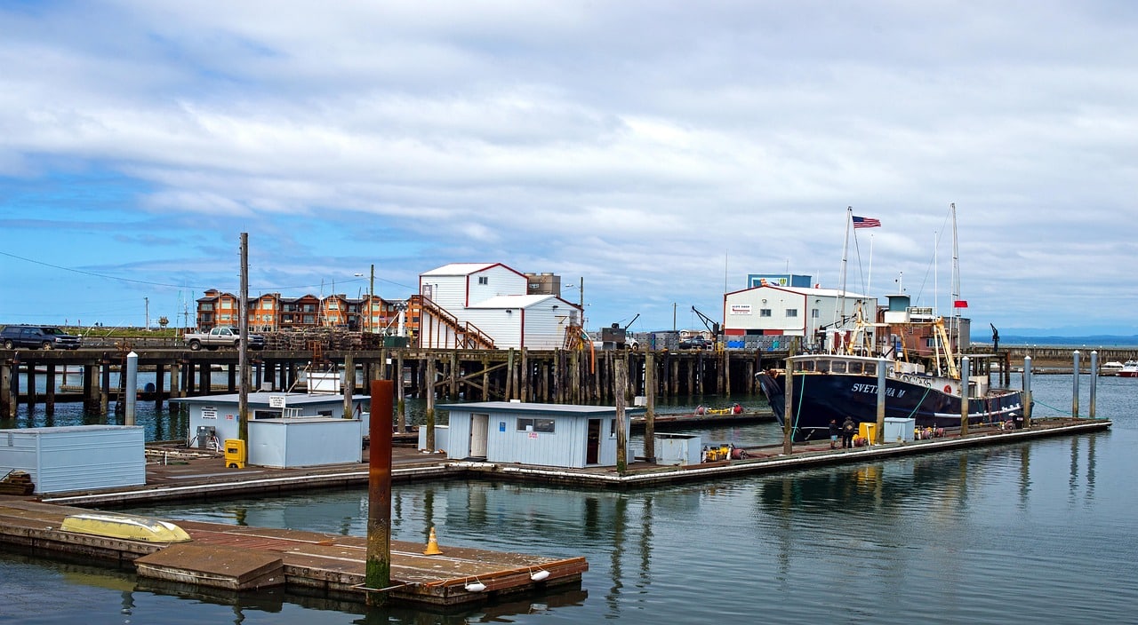 A pier in Westport