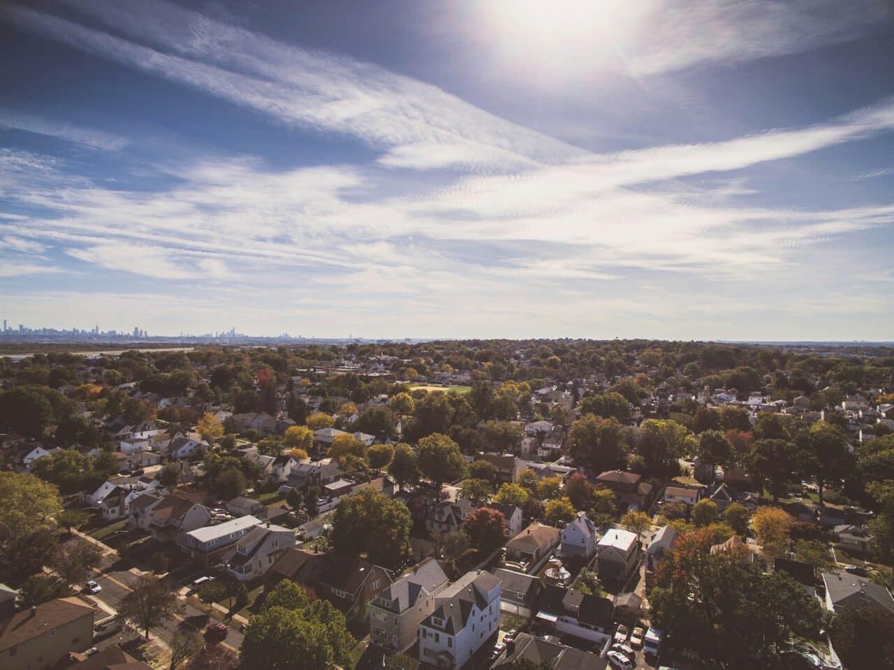 a view of Waterbury