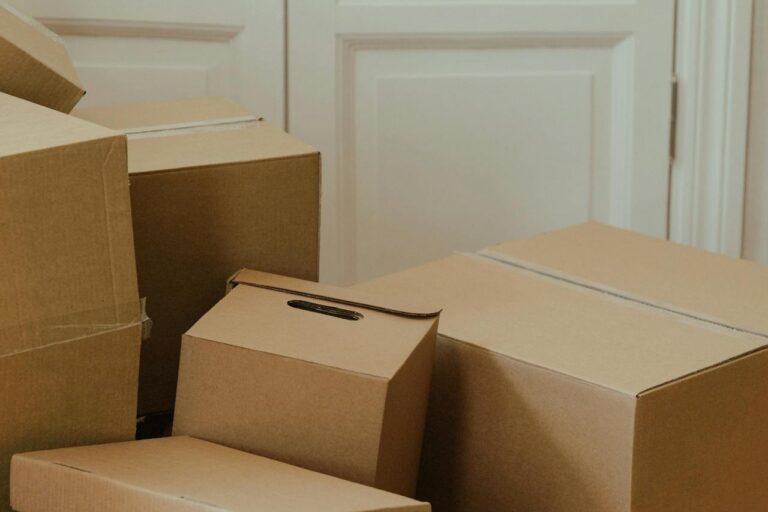 Pile of boxes