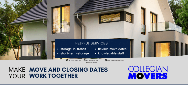 Closing Date Tips when using movers