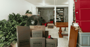 Declutter your home using Collegian Movers new haven storage