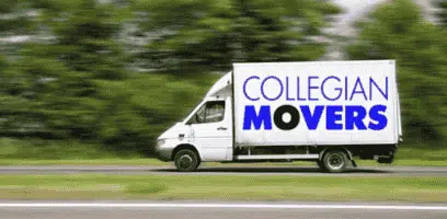 moving truck completing an urgent move