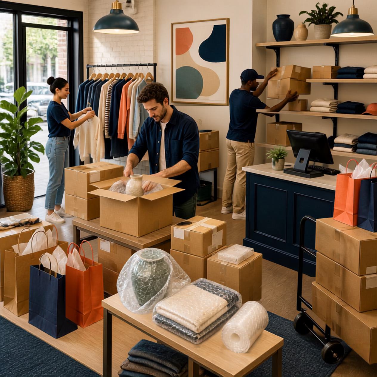 Retail moving services in Connecticut