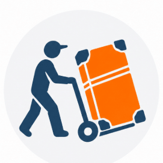 service logo orange