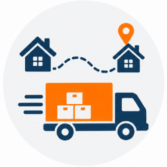 service logo orange